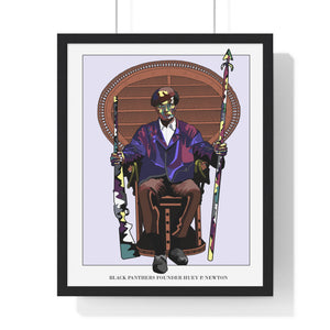 HUEY P. NEWTON  (Framed)