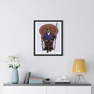 HUEY P. NEWTON  (Framed)