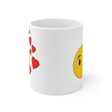 Load image into Gallery viewer, LOVE AND KISSES COFFEE MUG (WHITE)