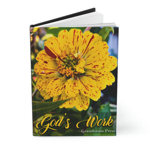 GOD'S WORK ZINNIA JOURNAL