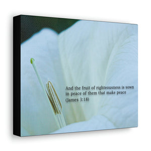 AMAZING MOON FLOWER CANVAS