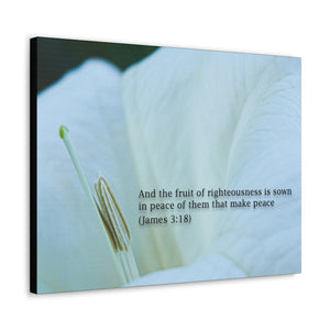 AMAZING MOON FLOWER CANVAS