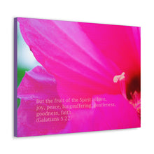 Load image into Gallery viewer, GIANT FUCHSIA HIBISCUS  CANVAS