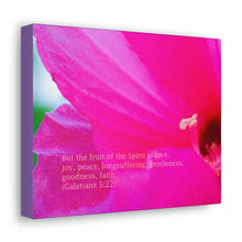 Load image into Gallery viewer, GIANT FUCHSIA HIBISCUS  CANVAS