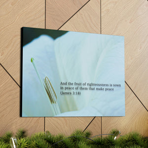 AMAZING MOON FLOWER CANVAS