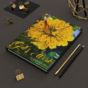 GOD'S WORK ZINNIA JOURNAL