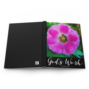 GOD'S WORK HOLLYHOCK JOURNAL